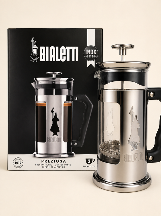 Bialetti French Press smart 350ml zilver